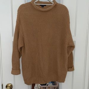 Oversized beige/brown sweater, American Eagle